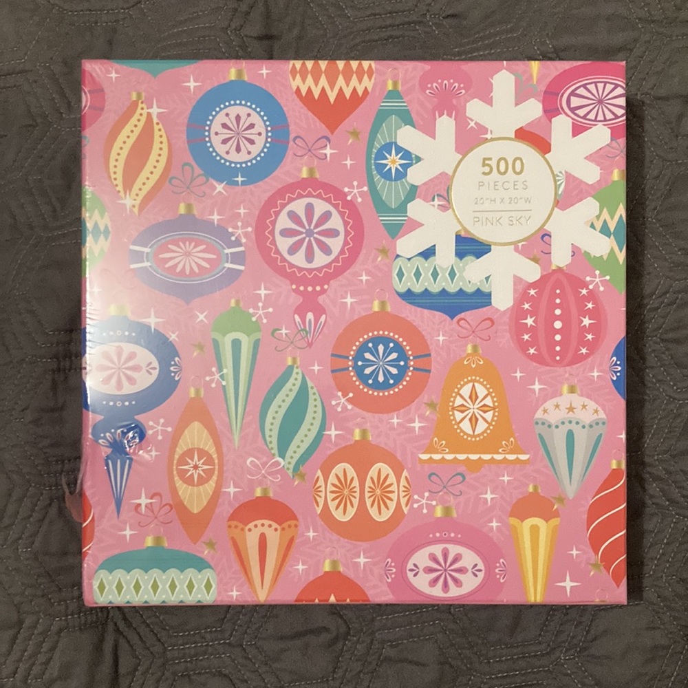 500 piece puzzle unopened Christmas puzzle 20”x20”